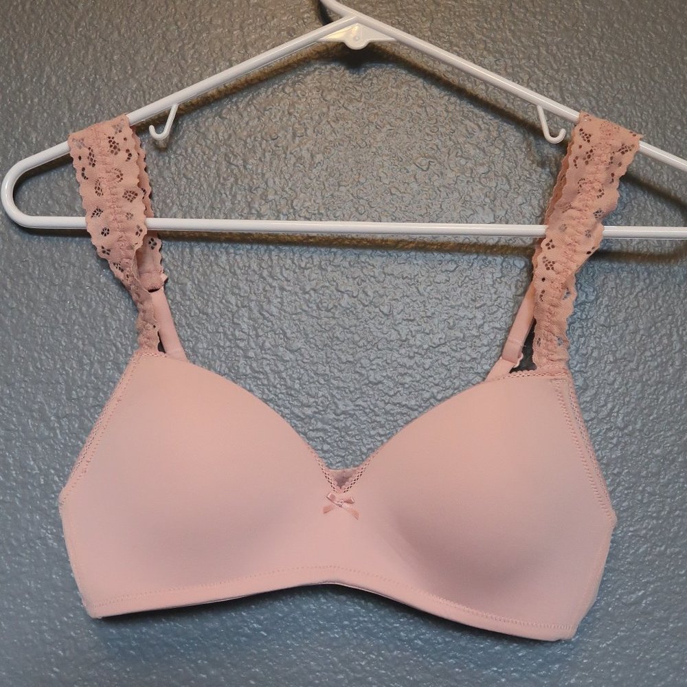 Pink Wireless Bra